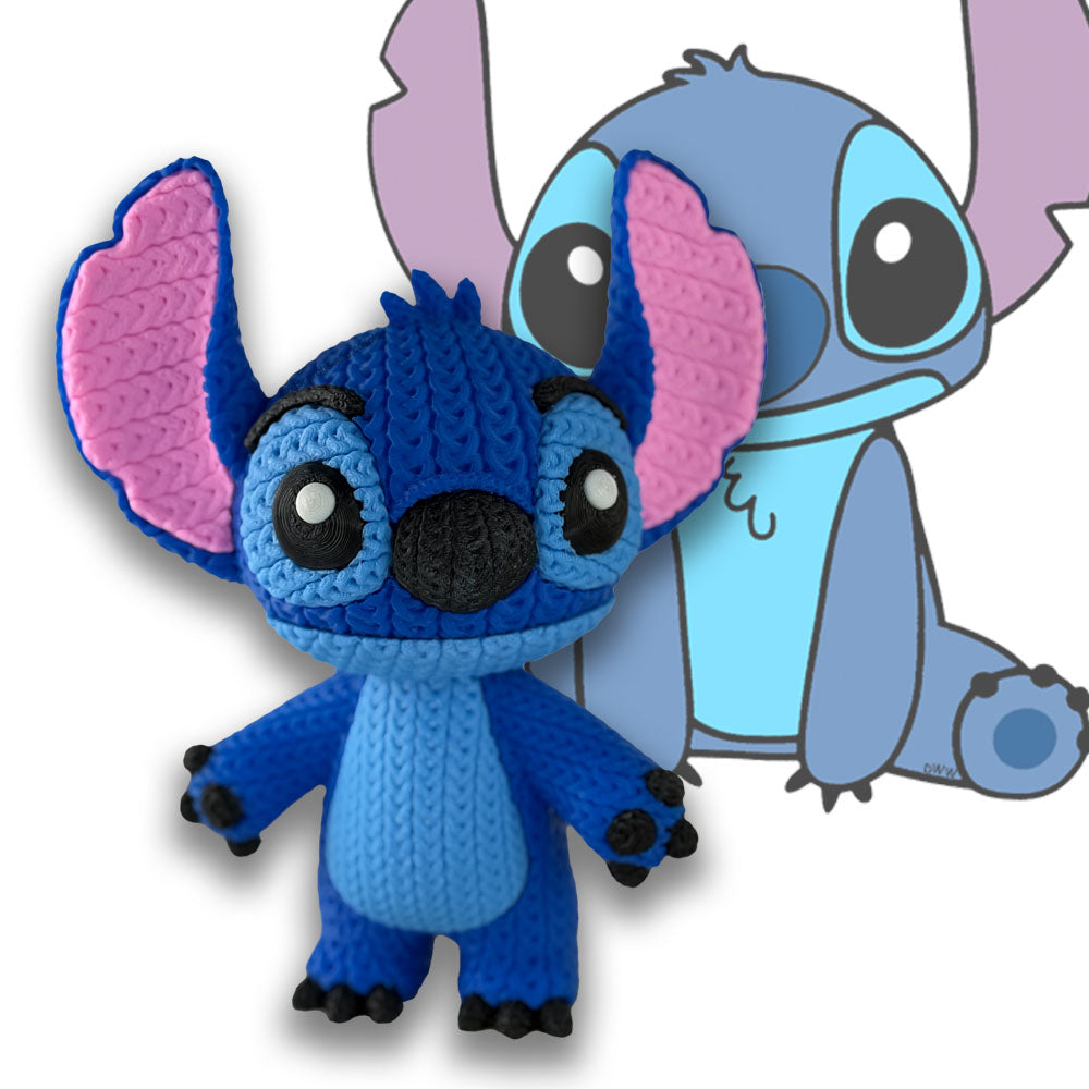 KTSR - Stitch 1 estilo Crochet