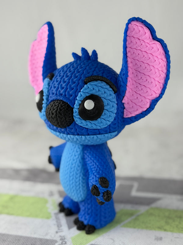 KTSR - Stitch 1 estilo Crochet