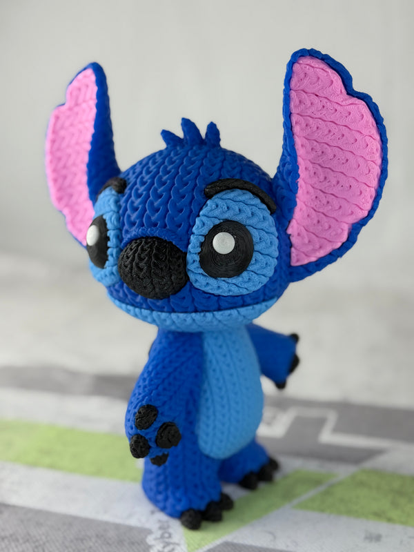 KTSR - Stitch 1 estilo Crochet