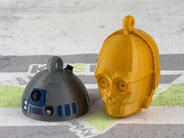 KTSR - Esferas 3d Star Wars - 9 Piezas