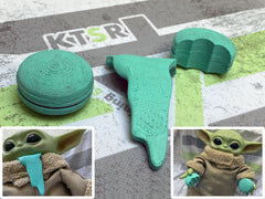 KTSR - Space Macarons & Puke - The Child / Baby Yoda / Grogu